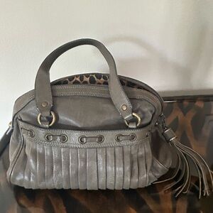 Moschino large Leather Handbag